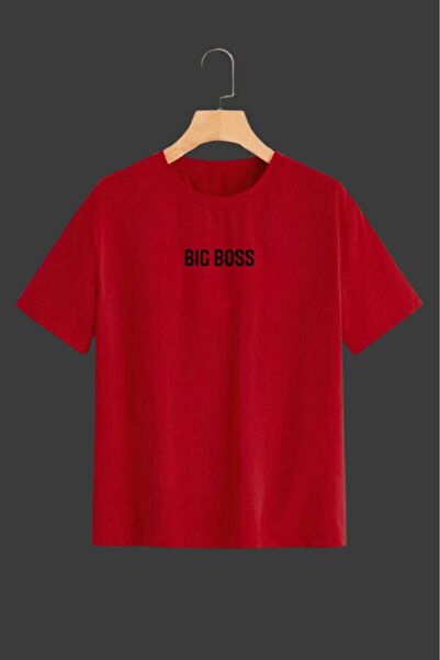 H&GHAMLEGİYİM Printed Oversized T-Shirt