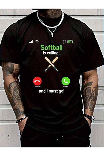 799 100% Cotton Is Calling - Player Coaches Team Softball T-Shirt Men's Women...