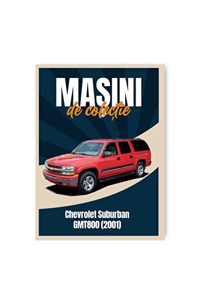 WELLY Sigilat- Chevrolet 2001 SUBURBAN - Nr. 117- Mașini de Colecție 2023- SA...