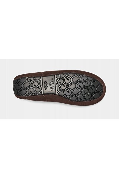 NO BRAND Papuci maro tip slip-on călduroși m Ascot 1101110 Piele întoarsă Ugg 40