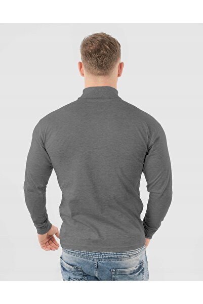 NO BRAND Pulover de golf elegant, subțire, pentru bărbați, neted, 100% bumbac...