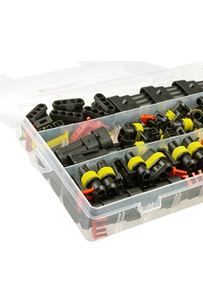 NO BRAND Conector electric auto impermeabil cu 2 pini