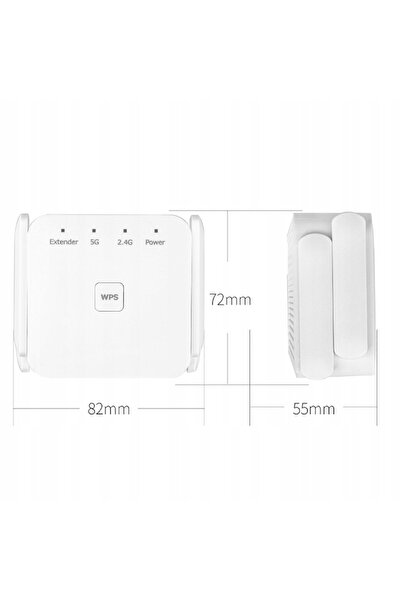 NO BRAND Amplificator de semnal Wi-Fi, Repetor, Repetor de punct de acces ext...