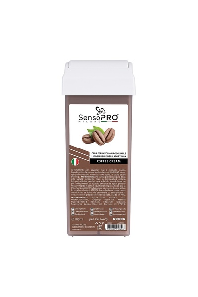 SensoPRO Milano Ceară tip cartuș, Cremă de cafea 100ml