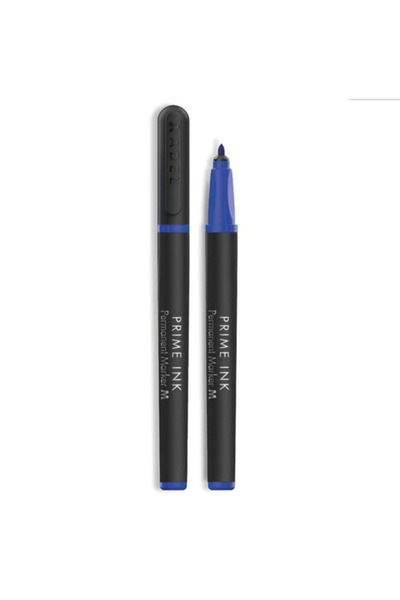 Adel Prime Ink 1.0 mm Mavi Permanent Marker (M) - Asetat Kalemi