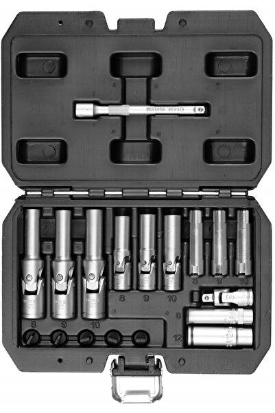 VOREL by YATO SET DE CHEI PENTRU BUCĂȚI DE MOTOR 18 PIESE - YT-05346 YATO