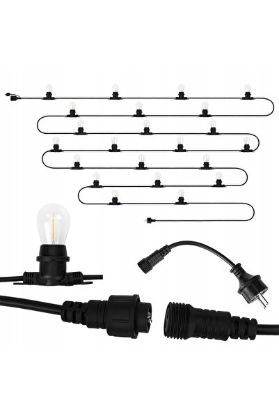 NEO Tools Ghirlandă 20M 22 becuri cu filament 99-106
