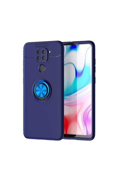 Ahlttiba غطاء رافيل من السيليكون مع حامل حلقي قابل للدوران لهاتف Xiaomi Redmi...