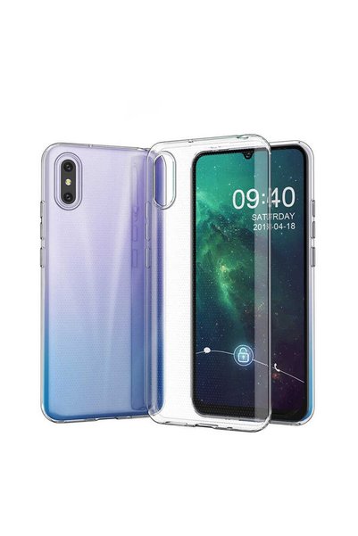 Ummeslem حافظة شفافة لهاتف Xiaomi Redmi 9a، غطاء ناعم ورقيق عديم اللون من الس...