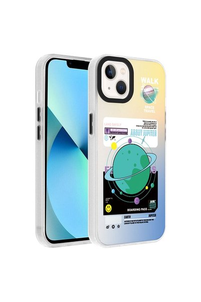 Ummeslem حافظة متوافقة مع هاتف Apple iPhone 13 بنمط مختلف لحماية جزء الكاميرا...