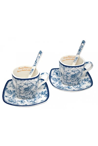 Queen Isabell Set exclusiv de porțelan inspirat de artă, 2 căni
