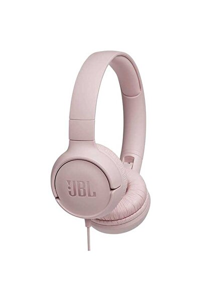 JBL Căști Tune 500, cu fir, on-ear, microfon, roz
