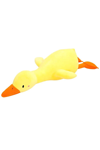 OEM VIP Baby Dolls Λούτρινη Πάπια Μακρύ Μαξιλάρι, Κίτρινο Μαξιλάρι Πάπιας 100εκ.