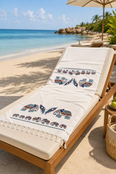 XVA Marin Cotton Peshtemal |   Beach Towel and Pool Towel |   Tasseled |   Fa...