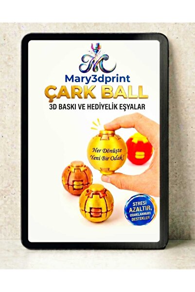 Genel Markalar ÇARKBALL Spinner Ball 3D