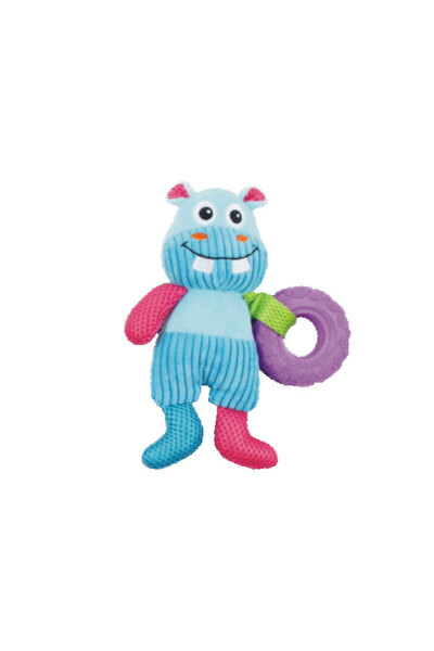 Pawise Concepta Vivid Life-Swimming Hippo (12358) Dog Toy