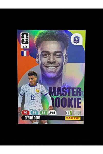 Panini بطاقة FWC 26 ديزاير دوي - فرنسا - ماستر روكي - هولو كارد رقم 616