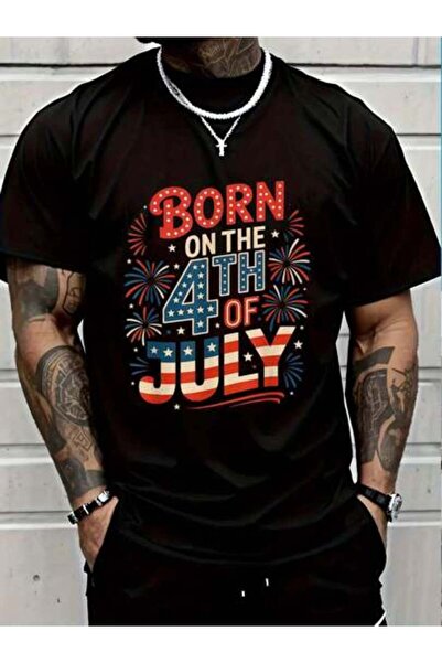 9JY تي شيرت نسائي من القطن بنسبة 100% بتصميم كلاسيكي 4th Of Legends Are Born ...