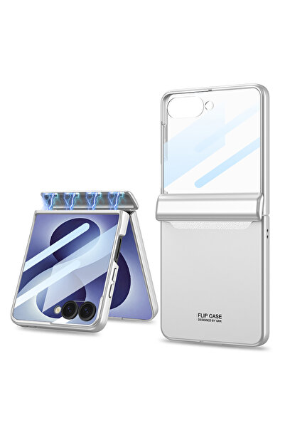 Nezih Case Samsung Galaxy Z Flip 8 Uyumlu 360 Tam Korumalı M-Magnet Kılıf