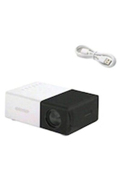 OEM Mini proiector portabil YG300, fara sistem incorporat, suporta interfete ...