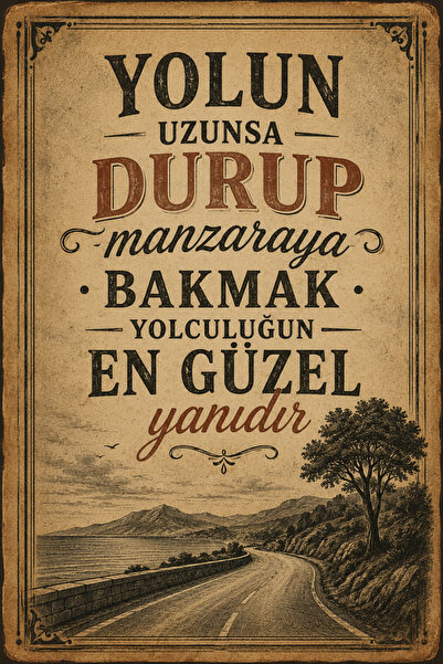 Lucena Tablou de perete din MDF cu citat literar retro, panou decorativ de pe...