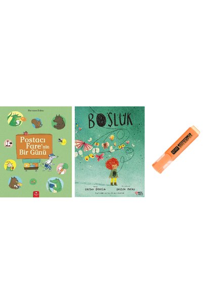 Redhouse Kidz Yayınları A Day in the Life of Postman Mouse + Gap 2 Book Set K...