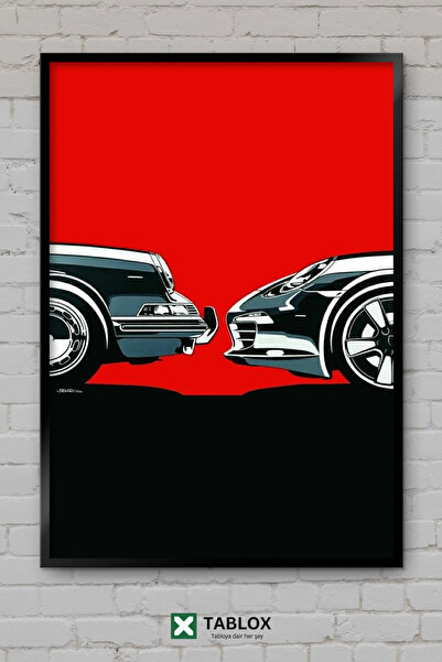 TABLOX Pictură decorativă MDF cu ramă din lemn, retro, veche, nouă, estetică,...