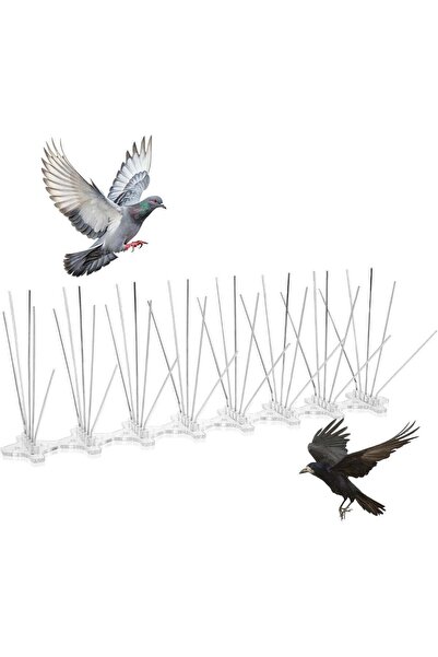Duravel Stainless Steel Bird Repellent Spikes - Assembled Bird Control Solution