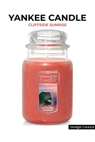 Yankee Candle Cliffside Sunrise Kokulu - Mum 623 g (22 oz) - Çilek, Nektarin ...