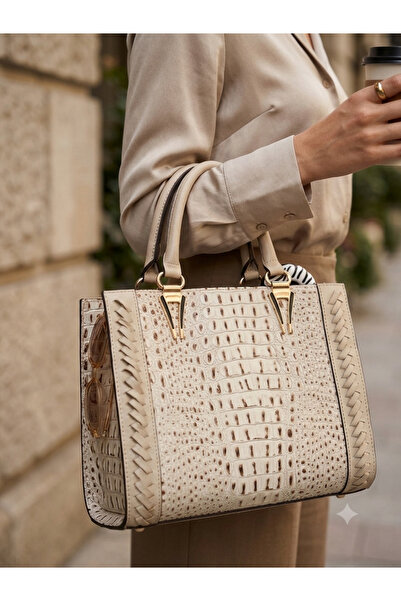 valentina victoria Valvic Genuine Crocodile Leather Women's Handbag with Spec...
