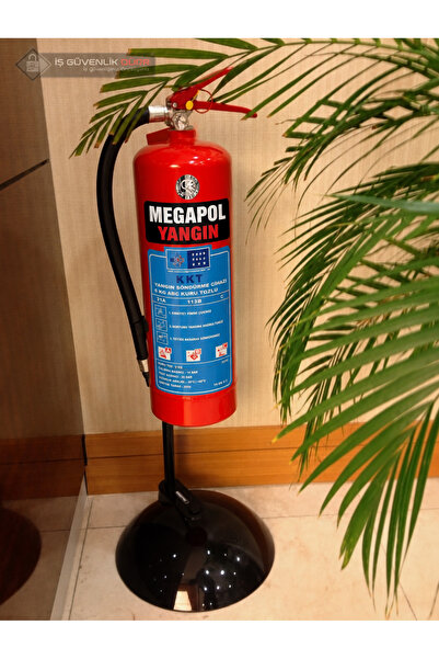 megapol Yangın Söndürme Tüpü Askısı 6 kg Yangın Tüpü için Uygun A Kalite Ev A...