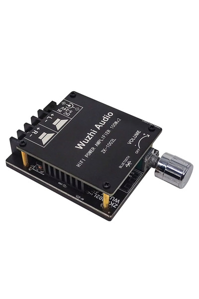 Sensör Modül ZK-1002L 2x100W Bluetooth 5.0 Stereo Amplifikatör Devresi Amfi M...