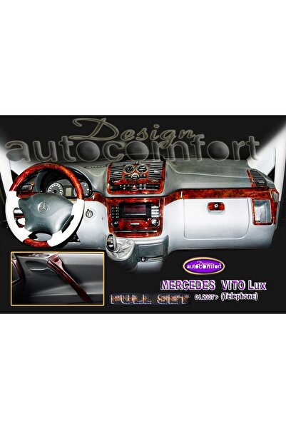 ODAC TUNING Mercedes Vito Lüx Telefonlu Konsol/Maun Kaplama 2007+ (521829951)...