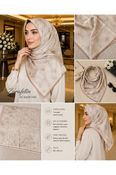 ALLURİNG THE BETTER ONE EBRULİ Dijital Kristal Eşarp