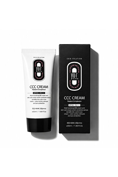 Yur Skin Solution CCC Cream Dark SPF50+ PA+++ Renk Düzenleyici BB Krem 50 ml