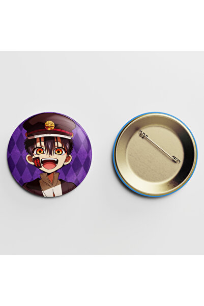 Eymi Design Toilet-bound Hanako-kun Tsukasa Yugi 1 adet 58MM Arkası İğneli Bu...