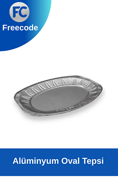 Freecode Alüminyum Kase Oval Tepsi 5 Adet