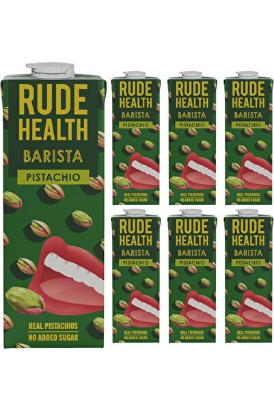 Rude Health مشروب باريستا بالفستق 6 × 1 لتر، نباتي، خالٍ من الألبان، بدون سكر...