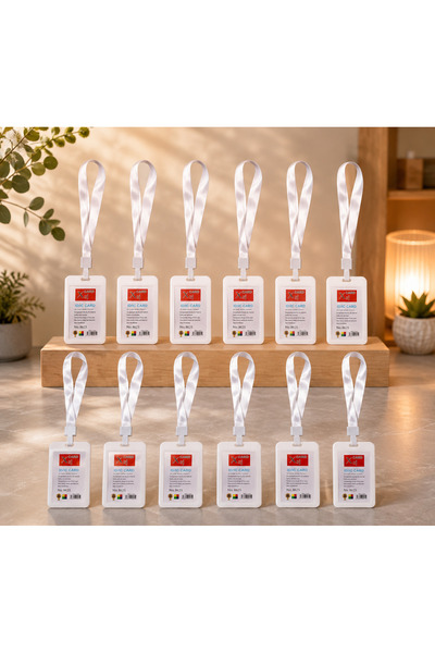 Generic Brand 12 Pieces Vertical Id Card and Badge Holder Organizer