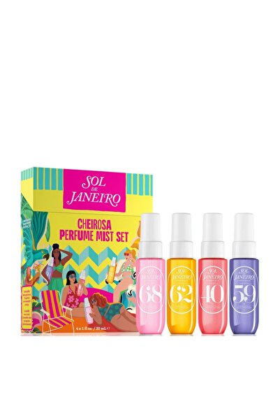 SUN DE JOURNEY مجموعة عطر شيروزا ميست | عطور صغيرة للسفر (4 × 30 مل) - رائحة ...