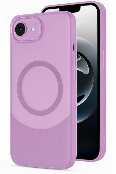 New Face Aconcept iPhone 16E Case Maya Carbon Cover (113630) - Plum