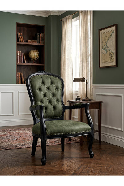 Gazzini Furniture Regnum Klasik Ahşap Berjer