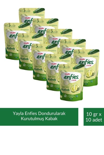 Yayla Enfies Pumpkin 15 Gr X 10 Pieces