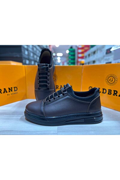 Goldbrand 2027 حذاء رجالي مريح من الجلد الطبيعي