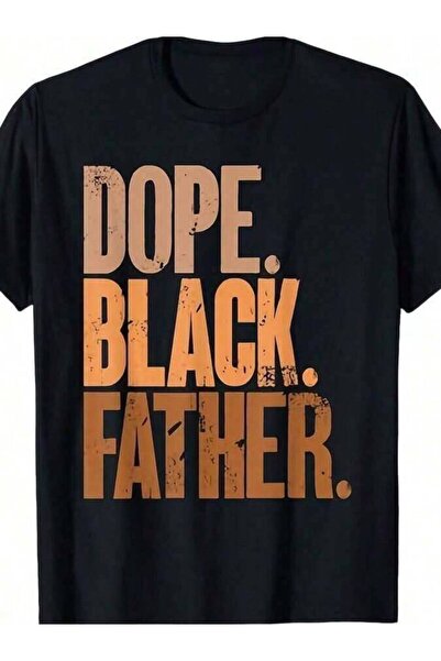 9TAY تي شيرت Dad Dope Black Father Fathers هدية عيد الأب: تي شيرت صيفي، كاجوا...