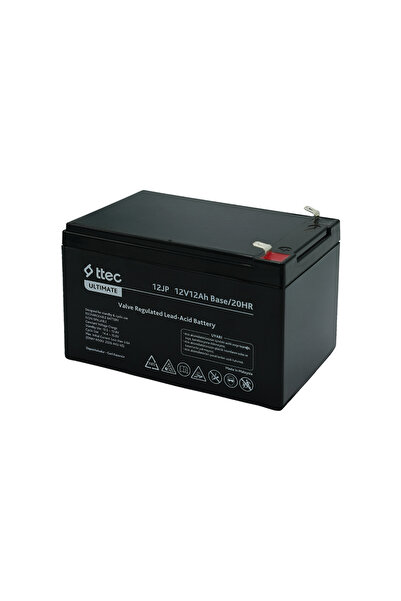 Ttec Ultimate 12JP 12V 12Ah BASE Bakımsız Kuru Akü