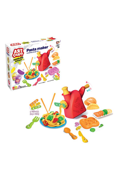 Art Craft Makarna Oyun Hamur Set 280 gr / Pasta Maker Modeling Dough Set 280 gr