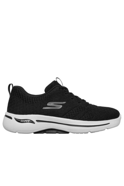 SKECHERS GO WALK ARCH FIT Adidași negri de damă 124403-BKW