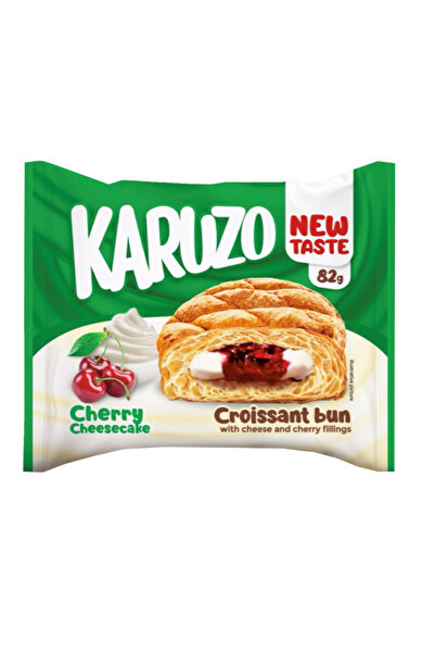 OEM KARUZO ΚΡΟΥΑΣΑΝ BUN 82gr - (CHEESECAKE ΚΕΡΑΣΙ)