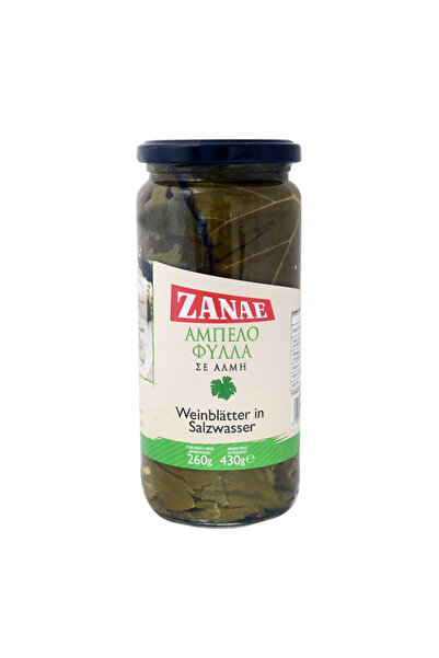 Zanae ΖΑΝΑΕ ΑΜΠΕΛΟΦΥΛΛΑ ΣΕ ΑΛΜΗ 430gr - (ΒΑΖΟ)